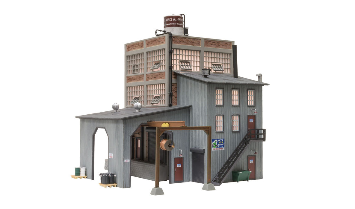 Woodland Scenics BR5037 HO Scale Built Up Structure - Meg A. Watts Transformers