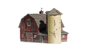 Woodland Scenics BR5038 HO Scale Built Up Structure - Old Weathered Barn