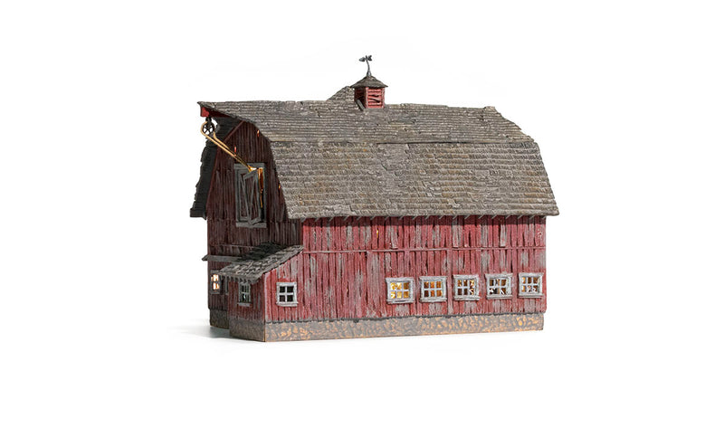 Woodland Scenics BR5038 HO Scale Built Up Structure - Old Weathered Barn