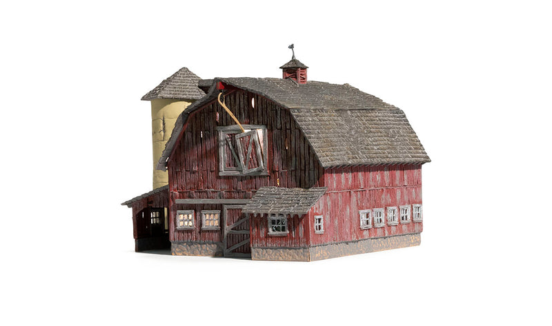 Woodland Scenics BR5038 HO Scale Built Up Structure - Old Weathered Barn