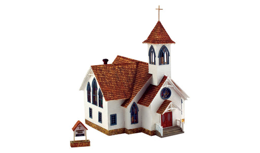 Woodland Scenics BR5041 HO Scale Built Up Structure - Community Church