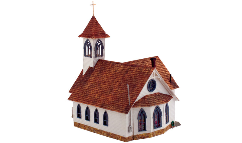 Woodland Scenics BR5041 HO Scale Built Up Structure - Community Church