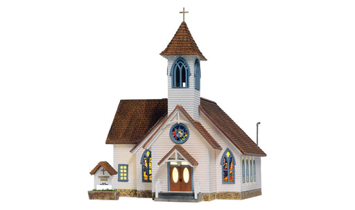 Woodland Scenics BR5041 HO Scale Built Up Structure - Community Church