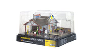 Woodland Scenics BR5048 HO Scale Built Up Structure - Ethyl's Gas & Service