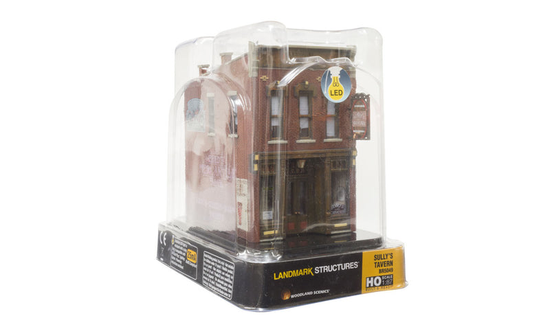 Woodland Scenics BR5049 HO Scale Built Up Structure - Sully's Tavern