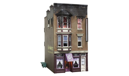 Woodland Scenics BR5051 HO Scale Built Up Structure - Betty's Burning Building