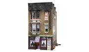 Woodland Scenics BR5051 HO Scale Built Up Structure - Betty's Burning Building