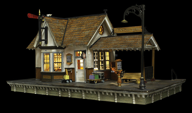 Woodland Scenics BR5052 HO Scale Built Up Structure - The Depot