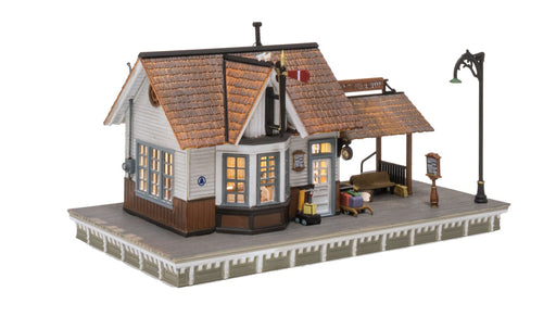 Woodland Scenics BR5052 HO Scale Built Up Structure - The Depot