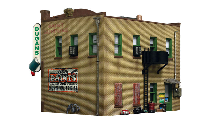 Woodland Scenics BR5053 HO Scale Built Up Structure - Dugan's Paint Store