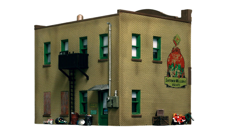 Woodland Scenics BR5053 HO Scale Built Up Structure - Dugan's Paint Store