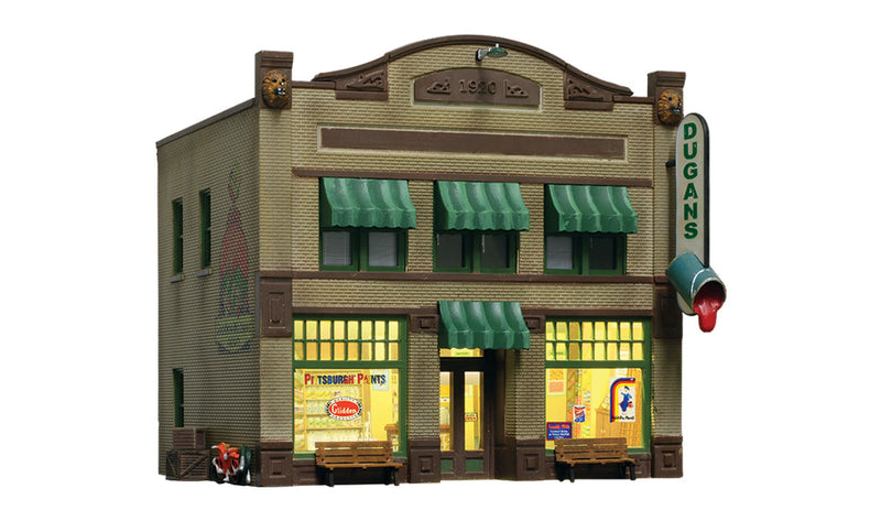 Woodland Scenics BR5053 HO Scale Built Up Structure - Dugan's Paint Store