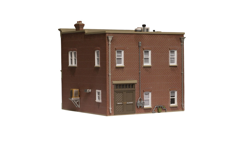 Woodland Scenics BR5055 HO Scale Built Up Structure - Emilio's Italian Restaurant