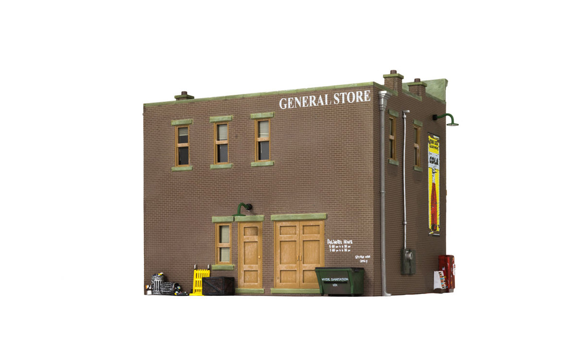 Woodland Scenics BR5841 O Scale Built Up Structure - Lubener's General Store