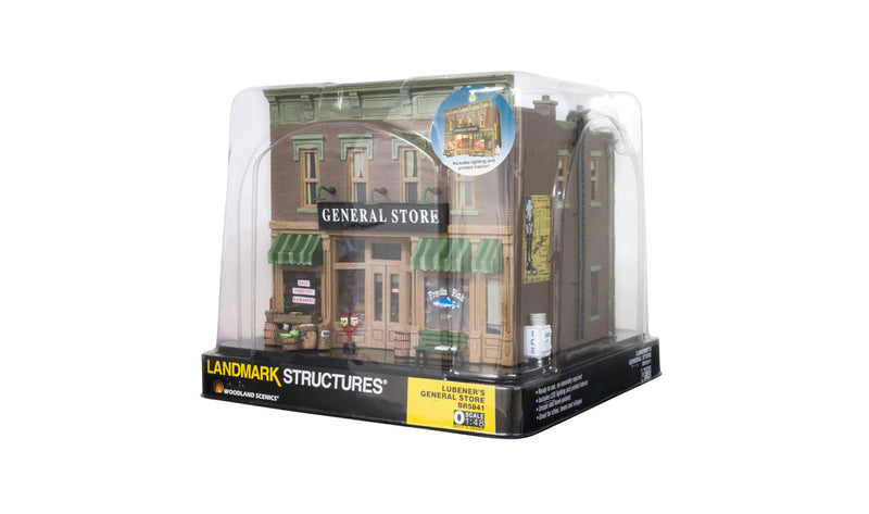 Woodland Scenics BR5841 O Scale Built Up Structure - Lubener's General Store