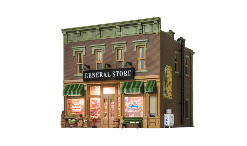 Woodland Scenics BR5841 O Scale Built Up Structure - Lubener's General Store