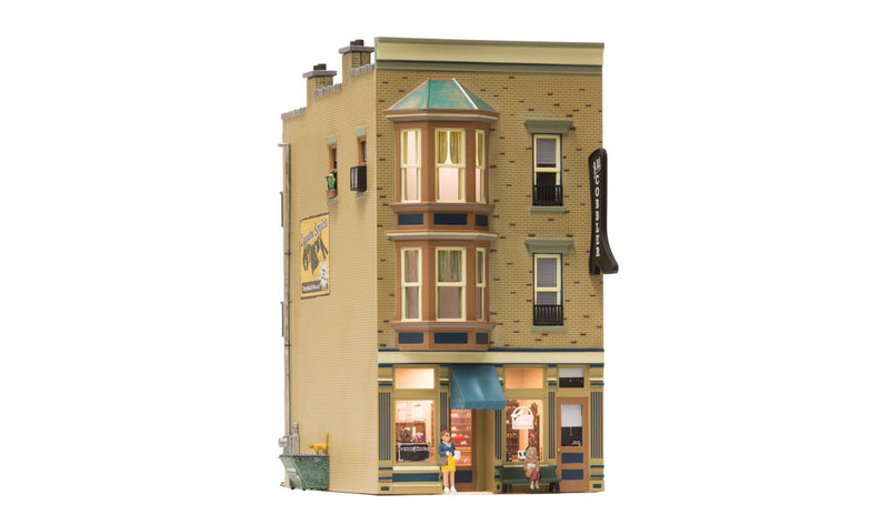 Woodland Scenics BR5843 O Scale Built Up Structure - J.W. Cobbler Shoe Store