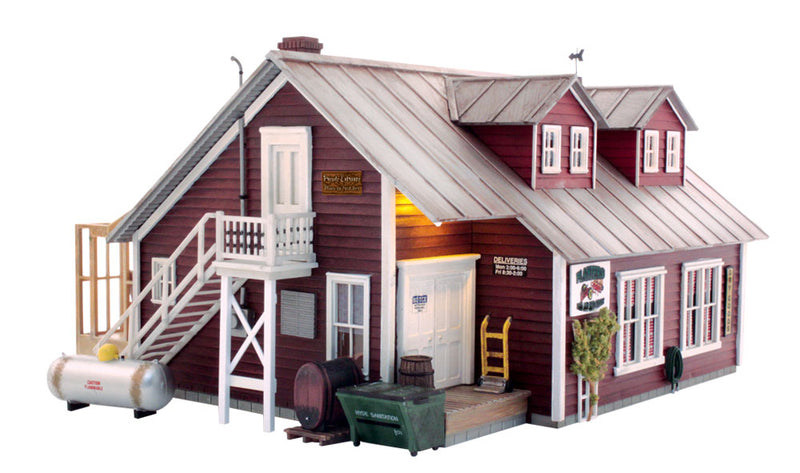 Woodland Scenics BR5845 O Scale Built Up Structure - Country Store Expansion
