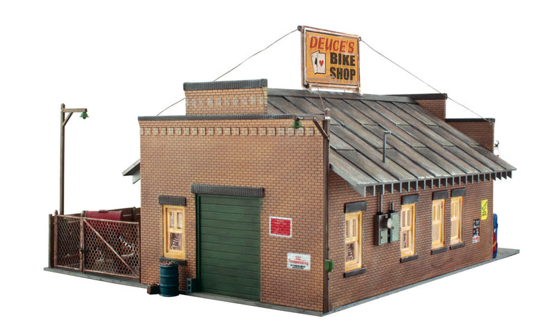 Woodland Scenics BR5846 O Scale Built Up Structure - Deuce's Cycle Shop