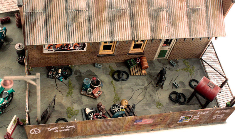 Woodland Scenics BR5846 O Scale Built Up Structure - Deuce's Cycle Shop