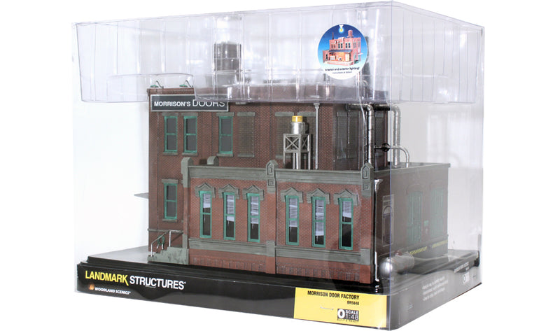 Woodland Scenics BR5848 O Scale Built Up Structure - Morrison Door Factory