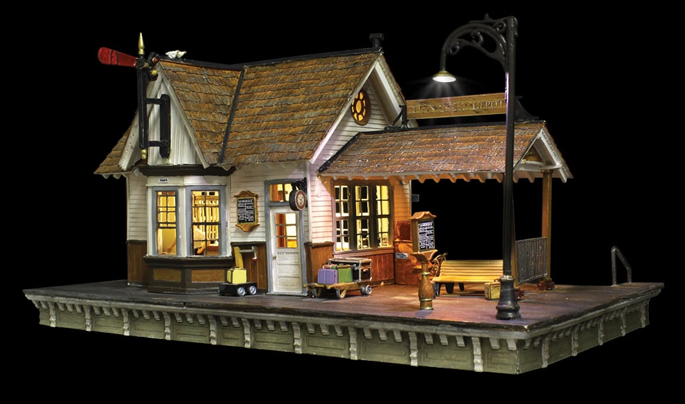 Woodland Scenics BR5852 O Scale Built Up Structure - The Depot