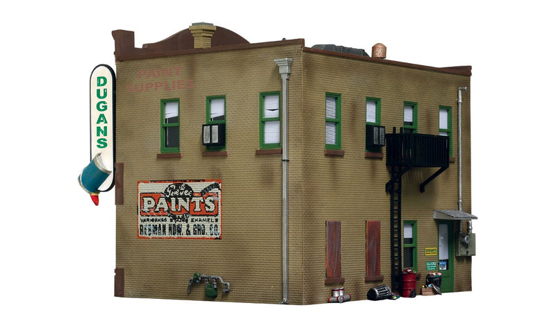 Woodland Scenics BR5853 O Scale Built Up Structure - Dugan's Paint Store