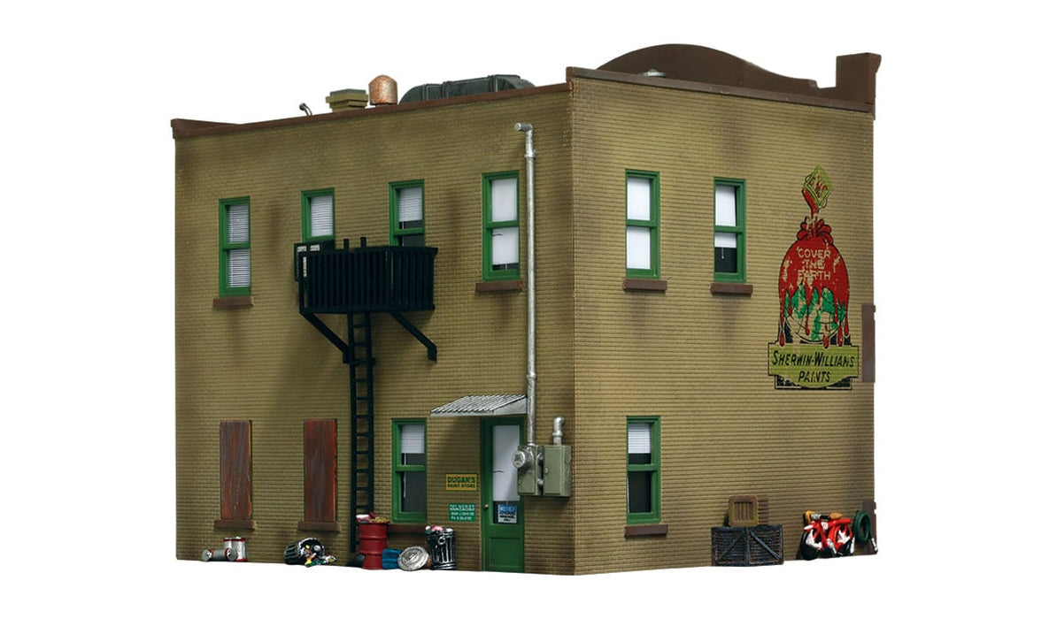 Woodland Scenics BR5853 O Scale Built Up Structure - Dugan's Paint Store