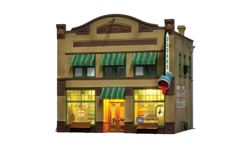 Woodland Scenics BR5853 O Scale Built Up Structure - Dugan's Paint Store