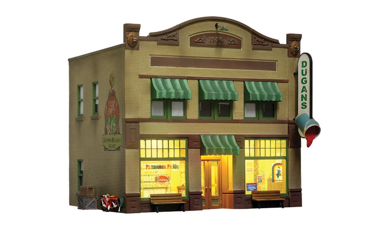 Woodland Scenics BR5853 O Scale Built Up Structure - Dugan's Paint Store