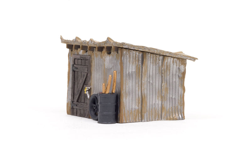 Woodland Scenics BR5856 O Scale Built Up Structure - Tin Shack