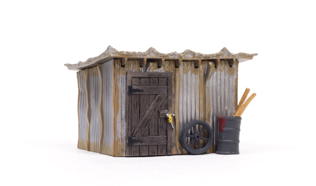 Woodland Scenics BR5856 O Scale Built Up Structure - Tin Shack — White ...