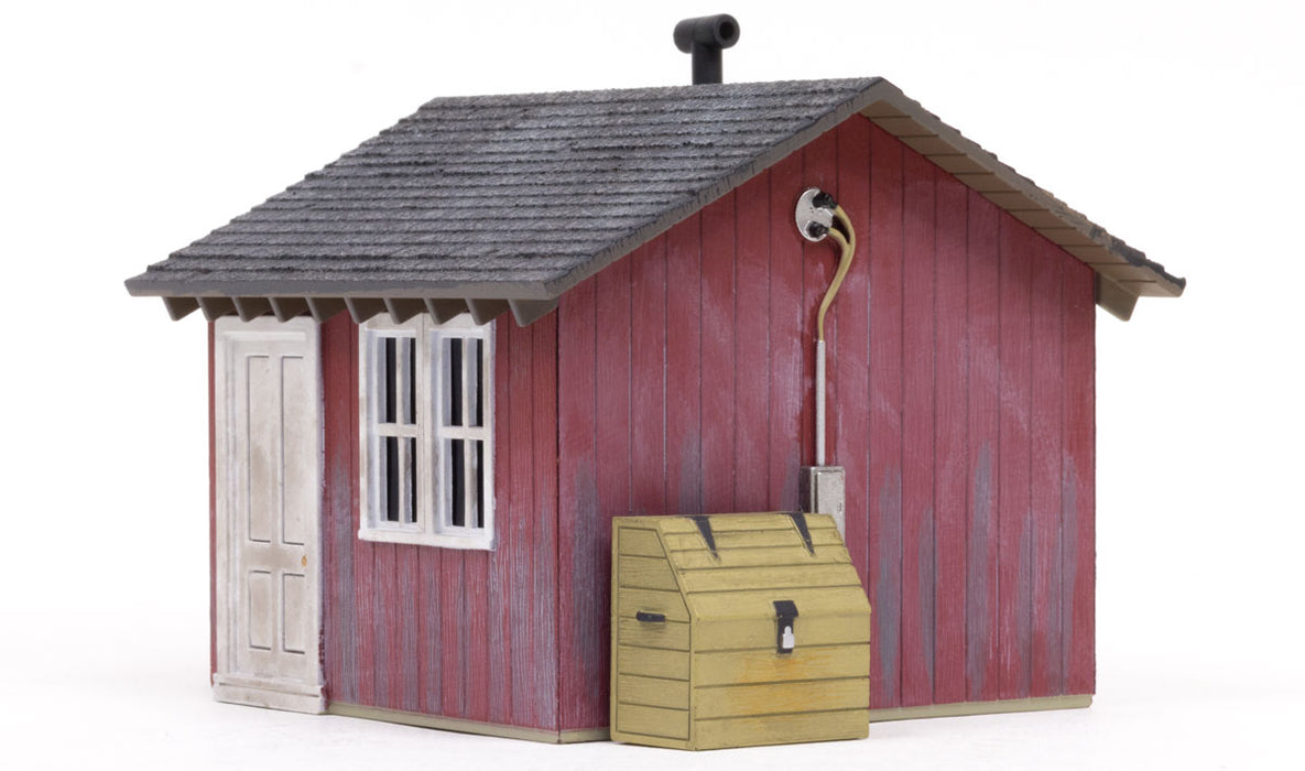 Woodland Scenics BR5857 O Scale Built Up Structure - Work Shed