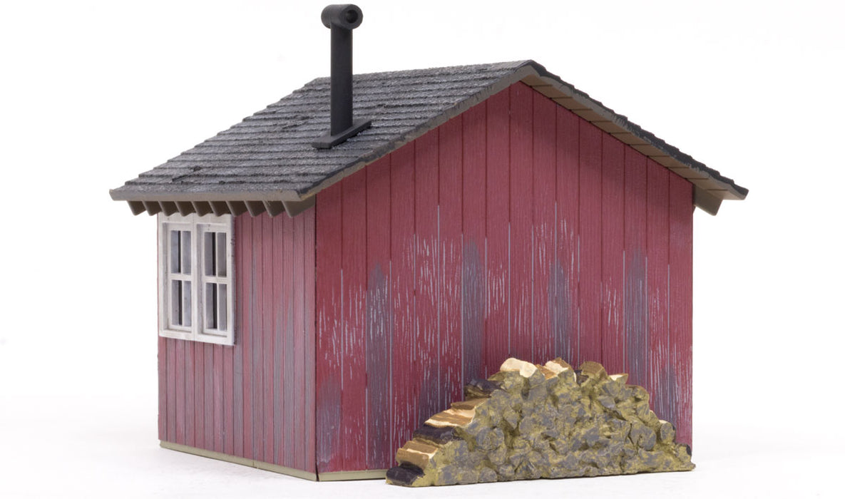 Woodland Scenics BR5857 O Scale Built Up Structure - Work Shed