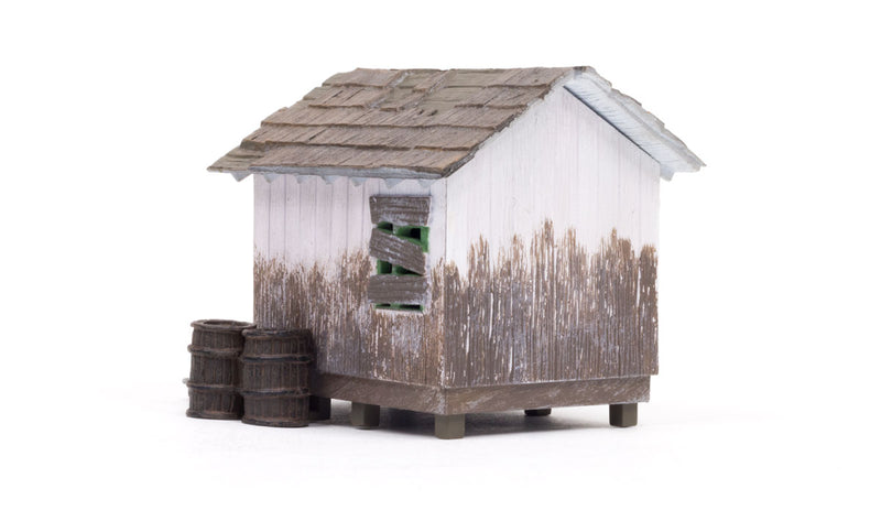 Woodland Scenics BR5858 O Scale Built Up Structure - Wood Shack