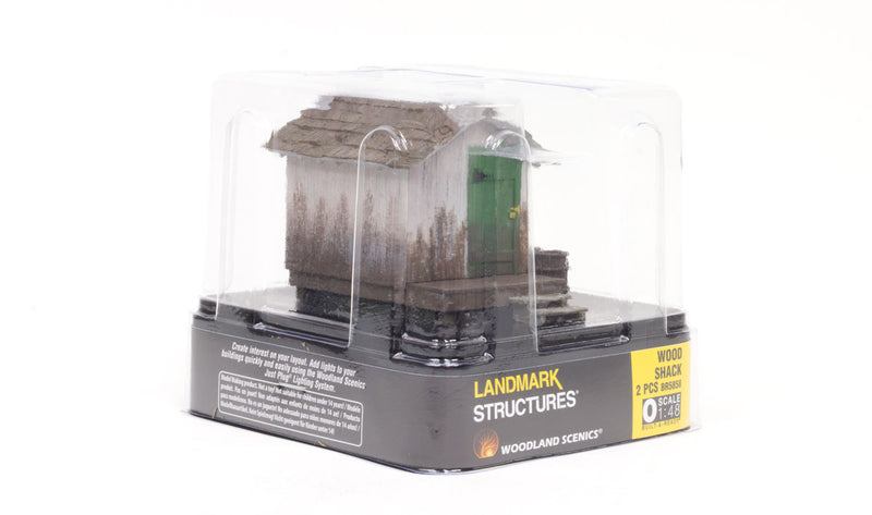 Woodland Scenics BR5858 O Scale Built Up Structure - Wood Shack
