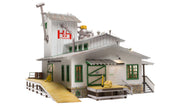 Woodland Scenics BR5859 O Scale Built Up Structure - H&H Feed Mill