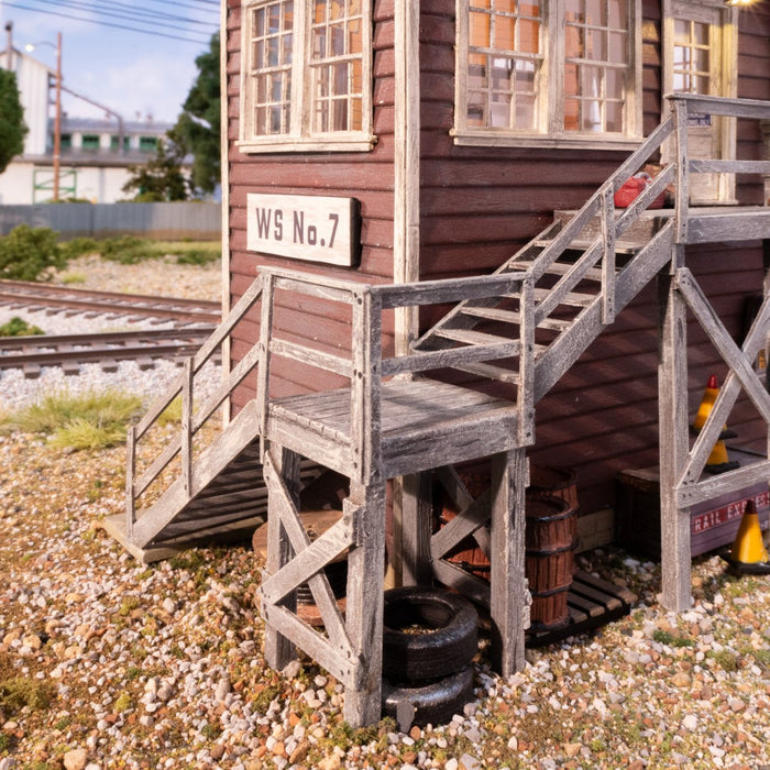 Woodland Scenics BR5878 O Scale Built Up Structure Interlocking