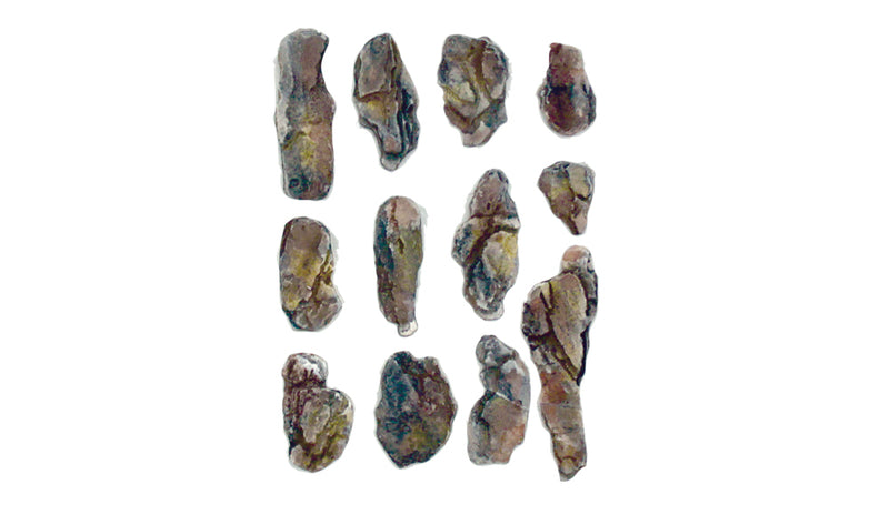 Woodland Scenics C1246 Rock Mold - Creek Bed Rocks