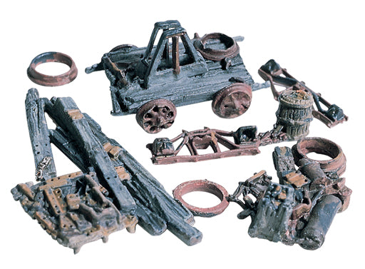 Woodland Scenics D202 HO Scale Scenic Details - Trackside Junk