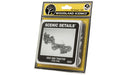 Woodland Scenics D207 HO Scale Scenic Details - Disc & Tractor, 1938-46