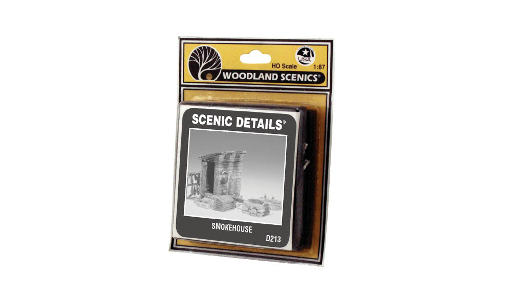 Woodland Scenics D213 HO Scale Scenic Details - Smokehouse