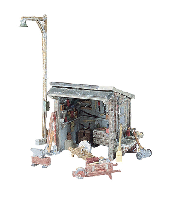 Woodland Scenics D216 HO Scale Scenic Details - Tool Shed
