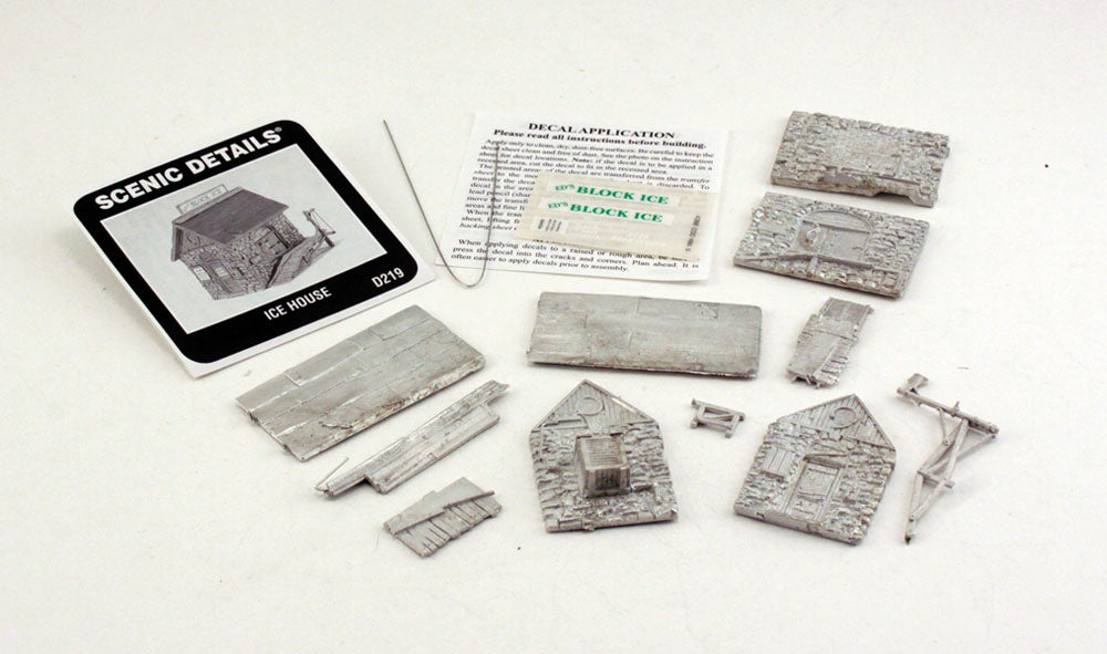 Woodland Scenics D219 HO Scale Scenic Details - Ice House Kit