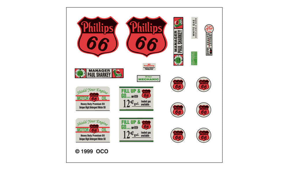 Woodland Scenics D223 HO Scale Scenic Details - Gas Station