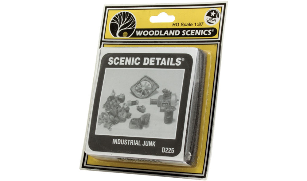 Woodland Scenics D225 HO Scale Scenic Details - Industrial Junk