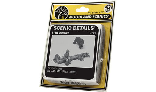 Woodland Scenics D227 HO Scale Scenic Details - Bare Hunter