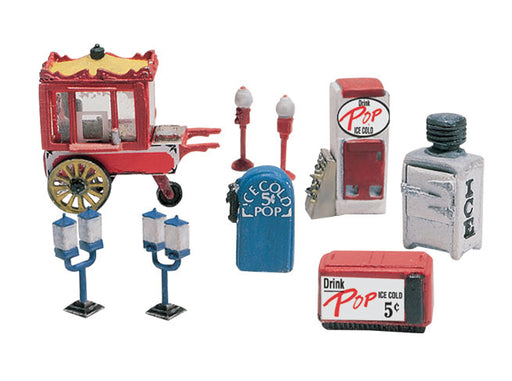 Woodland Scenics D230 HO Scale Scenic Details - Vending Machines (8-Pack)