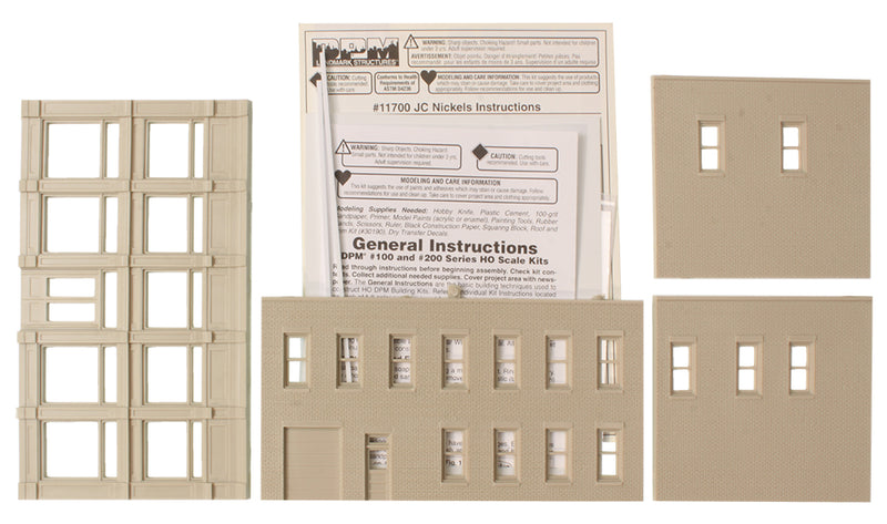 Woodland Scenics DPM 11700 HO Scale JC Nickels [Building Structure Kit]