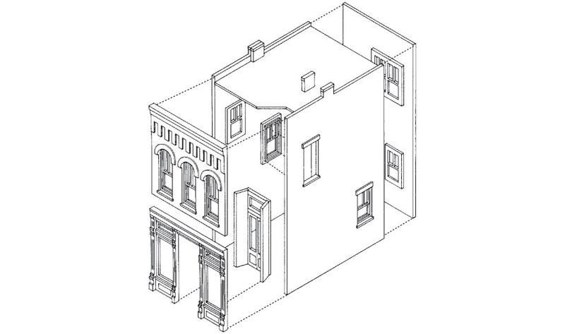 Woodland Scenics DPM 20200 HO Scale Pam's Pet Shop [Building Structure Kit]